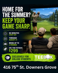 Home for the Summer Golf Membership for College Students